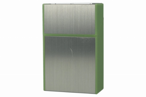 Zigarettenbox Angelo Glow in the Dark silber Zigarettenbox Angelo Glow in the Dark silber
