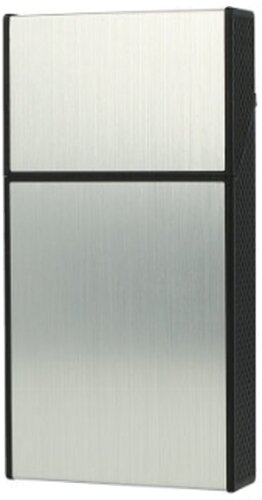 Zigarettenbox Angelo Slim silber