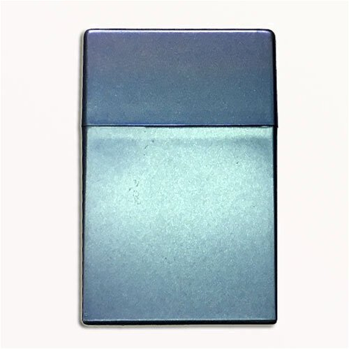 Zigarettenbox Kunststoff 20er Box Blau Zigarettenbox Kunststoff 20er Box Blau