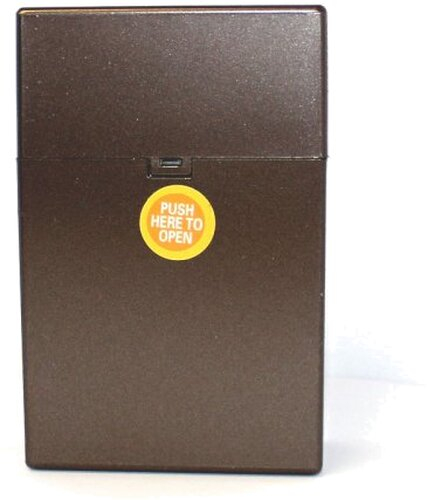 Clic Box Antrazith 20er Zigarettenbox Clic Box Antrazith 20er Zigarettenbox