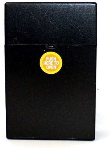 Clic Box Schwarz 20er Zigarettenbox Clic Box Schwarz 20er Zigarettenbox