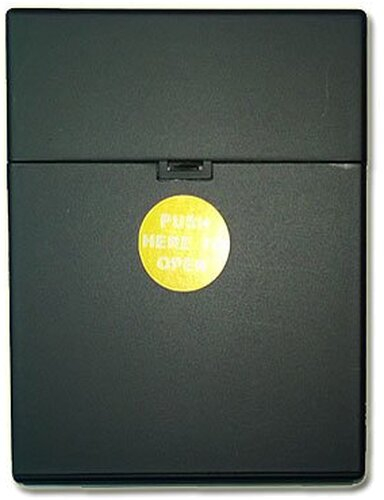 Zigarettenbox Kunststoff 25er Click Box Schwarz Zigarettenbox Kunststoff 25er Click Box Schwarz