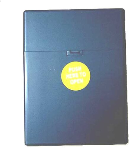 Zigarettenbox Kunststoff 30er Clic Boxx dunkelblau