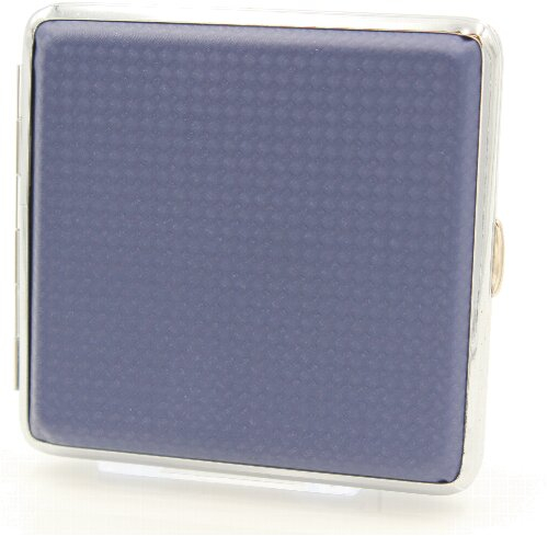 Zigarettenetui Kunstleder Diamond Blau