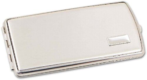 Zigarettenetui Nickel / satiniert 100er Zigarettenetui Nickel / satiniert 100er