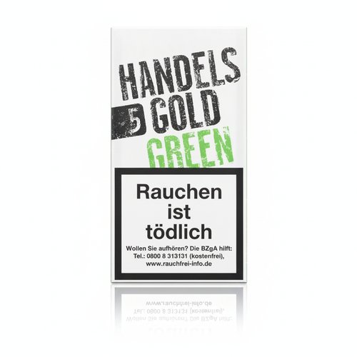 Zigarillos Handelsgold Green (Sweets Apple) 