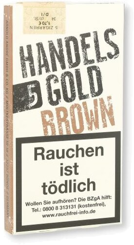 Zigarillos Handelsgold Sweets Brown (Coffe Taste) 