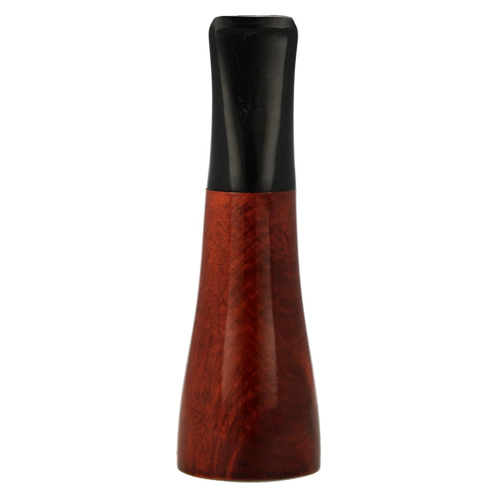 Zigarrenspitze Bruyere orange / black 15mm Bohrung