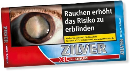 Zilver van Drum Pouch Tabak 50g