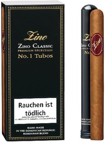 Zino Zigarren Classic No 1 Tubos 3er Zino Zigarren Classic No 1 Tubos 3er