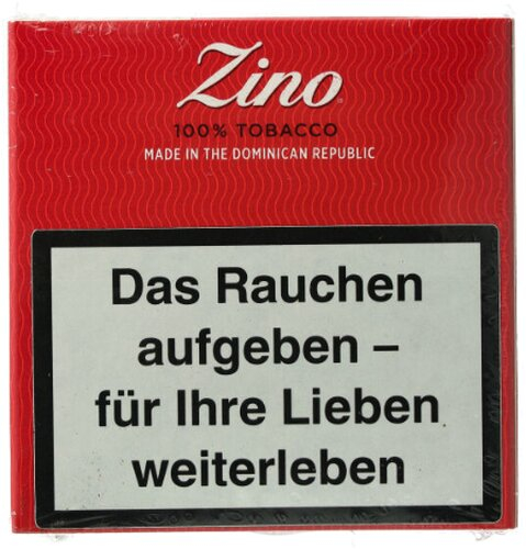 Zino Mini Zigarillos Rot Dom. Rep 20Stk. Zino Mini Zigarillos Rot Dom. Rep 20Stk.