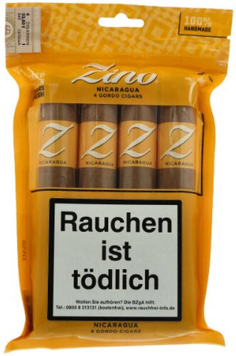 Zino Nicaragua Gordo Cigars Zigarren 4Stk.