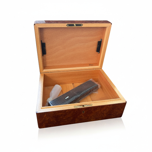 Zino Ulme-Wurzelholz Humidor für ca. 50 Zigarren