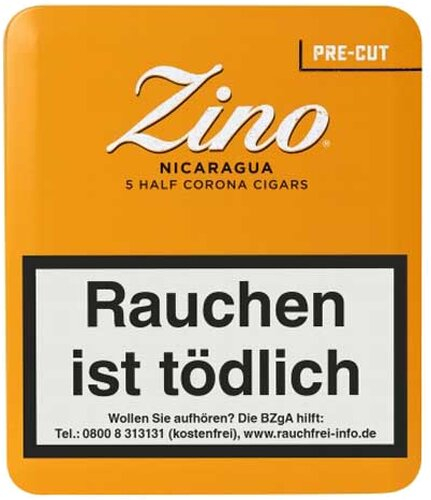 Zino Zigarren Nicaragua Half Corona Cigars 5Stk.