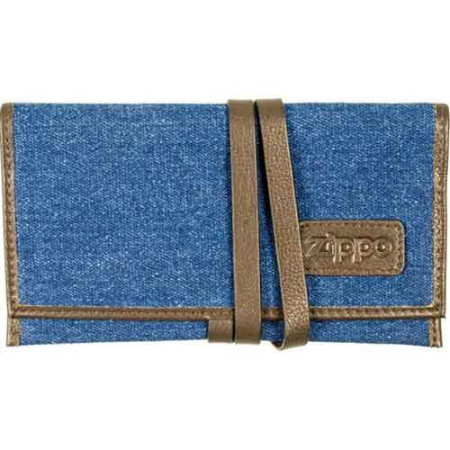 ZIPPO Drehertasche KS Jeans/Lederoptik Mocca ZIPPO Drehertasche KS Jeans/Lederoptik Mocca