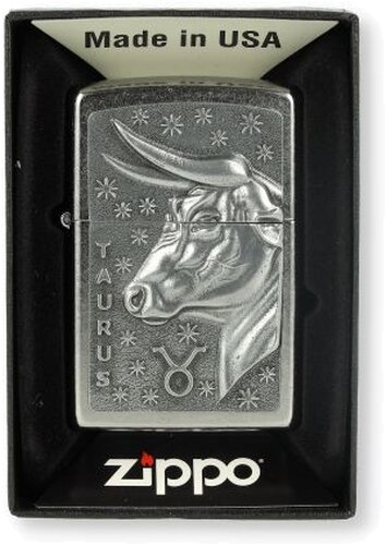 Zippo Feuerzeug Taurus V19 Zippo Feuerzeug Taurus V19