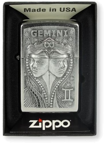 Zippo Feuerzeug Gemini V19