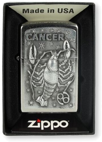 Zippo Feuerzeug Cancer V19