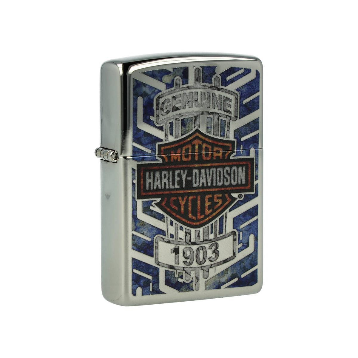Zippo Feuerzeug 250 Harley Davidson Chrom Zippo Feuerzeug 250 Harley Davidson Chrom
