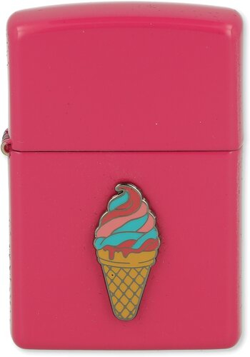 Zippo Feuerzeug 49846 Foodie Ice Cream Emblem