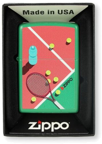 Zippo Feuerzeug Tennis Design