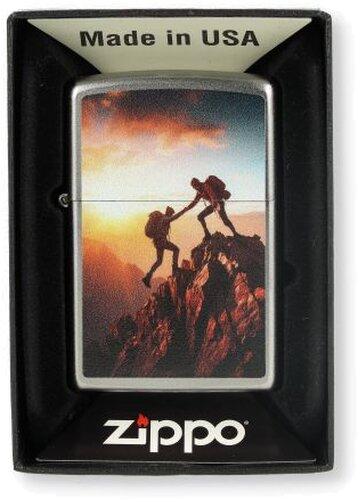 Zippo Feuerzeug Mountain Climbing Design