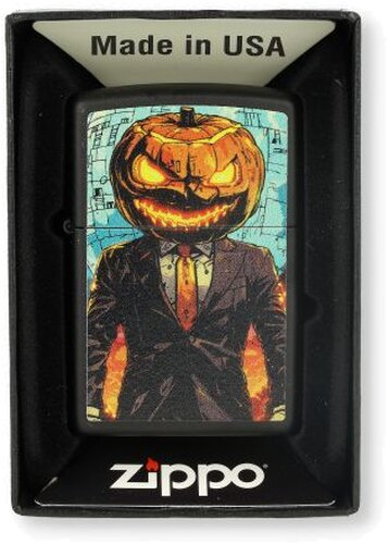 Zippo Feuerzeug Haunted Pumpkin Design