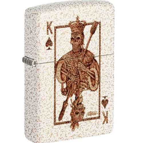 Zippo Feuerzeug Ace Skull Zippo Feuerzeug Ace Skull
