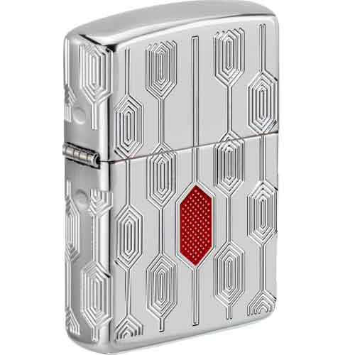 Zippo Feuerzeug Armor Case Stylish Pattern Zippo Feuerzeug Armor Case Stylish Pattern