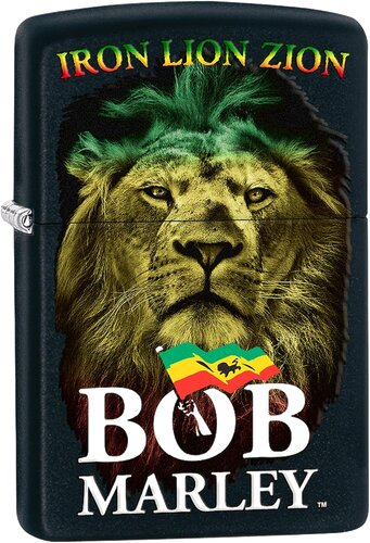 Zippo Feuerzeug Bob Marley Schwarz Zippo Feuerzeug Bob Marley Schwarz