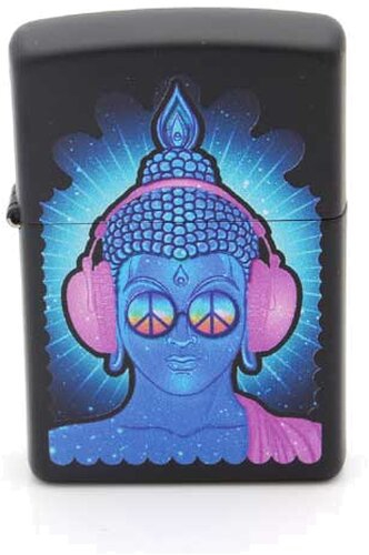 Zippo Feuerzeug Buddha Peace Headphone