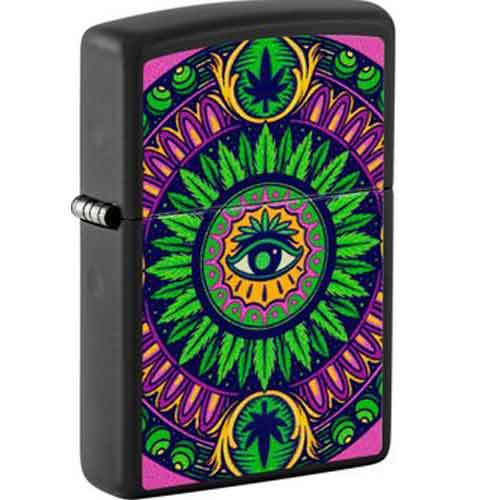 Zippo Feuerzeug Cannabis Eye Zippo Feuerzeug Cannabis Eye