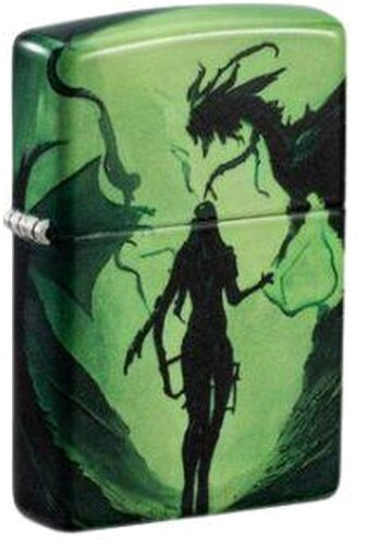 Zippo Feuerzeug color 540 Dragon/Girl