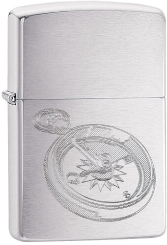 Zippo Feuerzeug Compass Design
