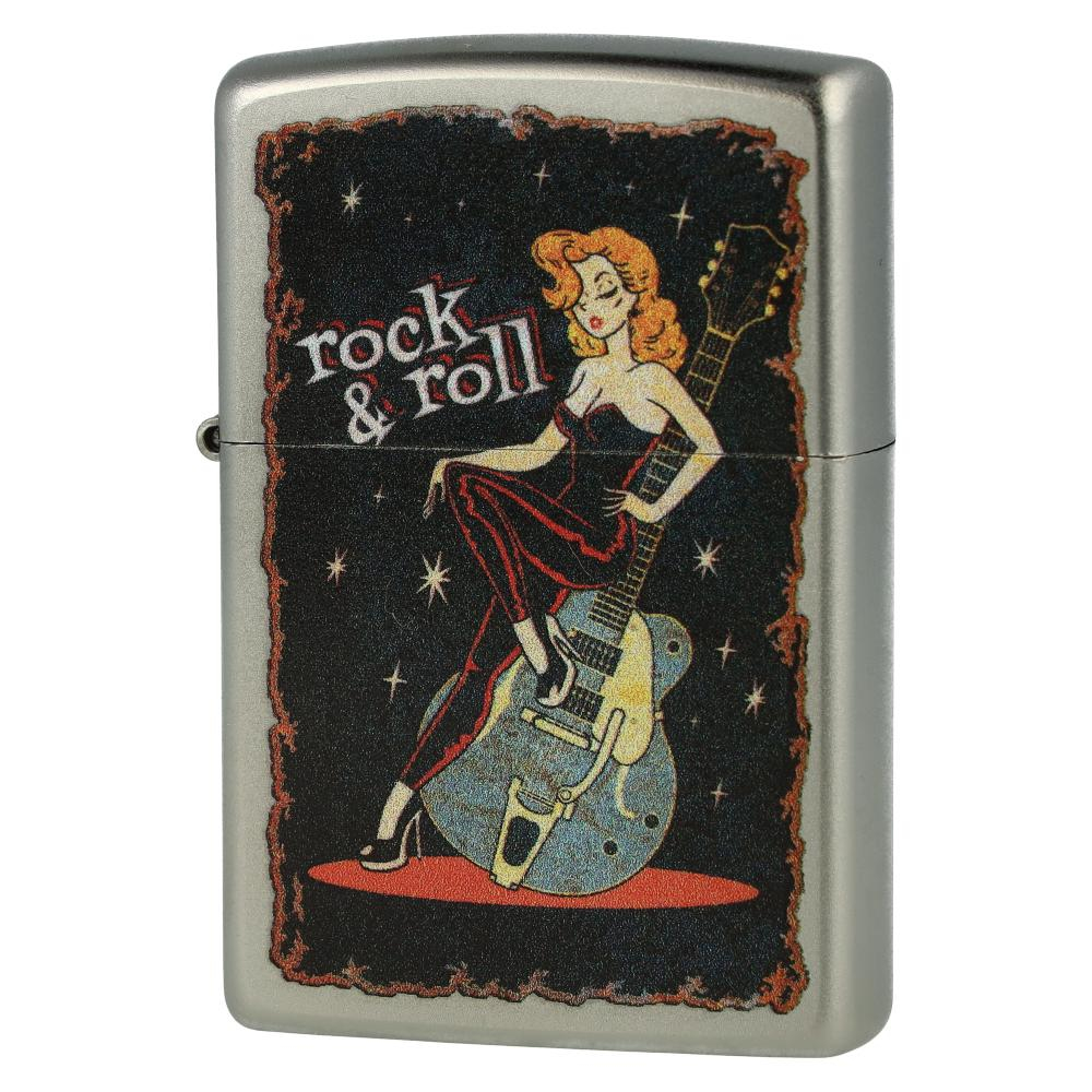 Zippo Feuerzeug Cool Chick satiniert Zippo Feuerzeug Cool Chick satiniert