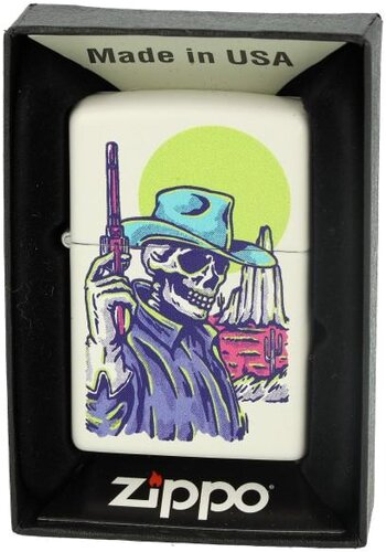 Zippo Feuerzeug Cowboy Skull Wild West Zippo Feuerzeug Cowboy Skull Wild West