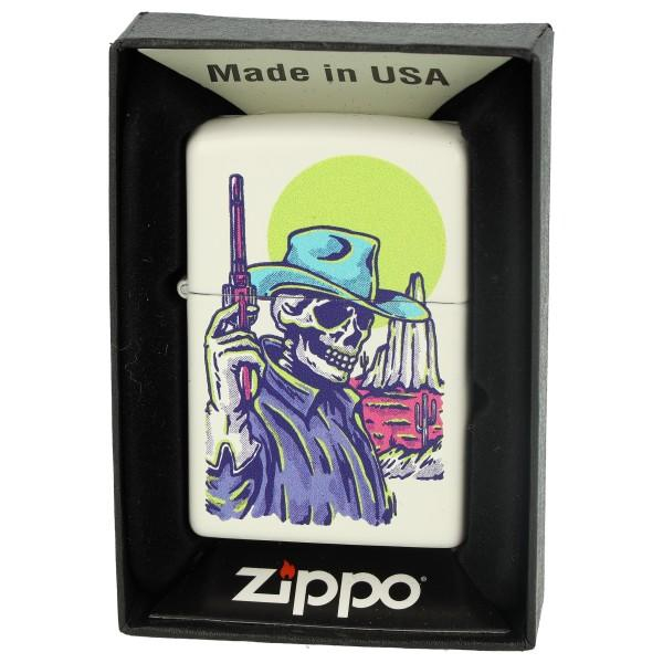 Zippo Feuerzeug Cowboy Skull Wild West Zippo Feuerzeug Cowboy Skull Wild West