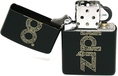 Zippo Feuerzeug Design Black matt