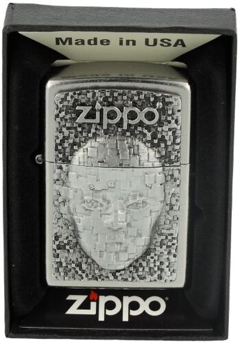 Zippo Feuerzeug Digital Face