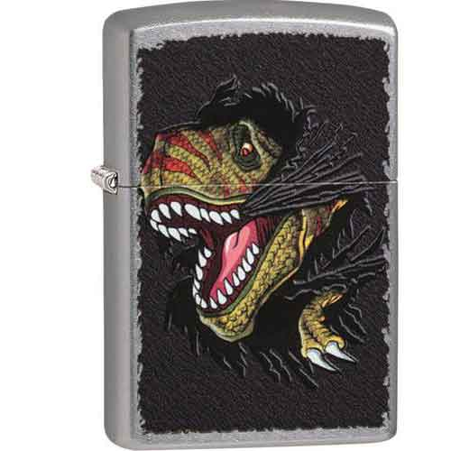 Zippo Feuerzeug Dinosaur Ripping Design Zippo Feuerzeug Dinosaur Ripping Design