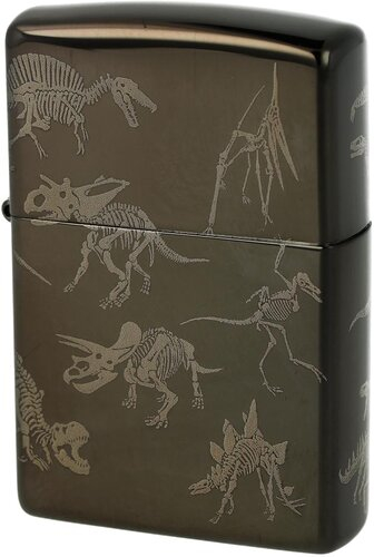 Zippo Feuerzeug Dinosaur Skeletons ebony Zippo Feuerzeug Dinosaur Skeletons ebony