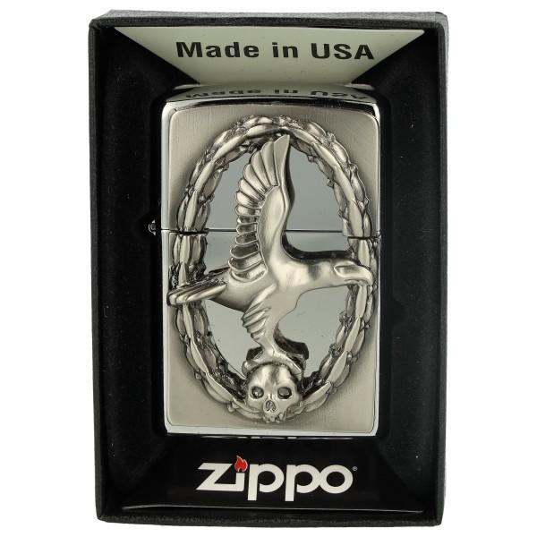 Zippo Feuerzeug Eagle in Mirror Limited 2004132 Chrom poliert