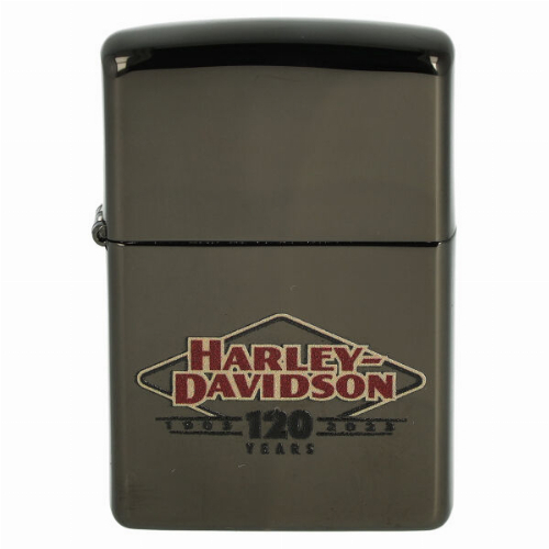 Zippo Feuerzeug Ebony color H.D. 120th Anniversary Zippo Feuerzeug Ebony color H.D. 120th Anniversary