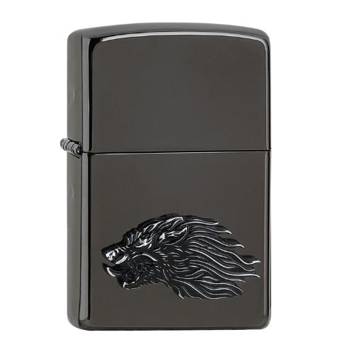 Zippo Feuerzeug Ebony Emblem Werewolf Zippo Feuerzeug Ebony Emblem Werewolf