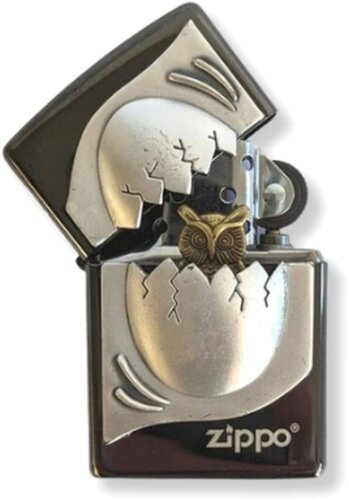 Zippo Feuerzeug ebony Eule Trick limitiert Zippo Feuerzeug ebony Eule Trick limitiert