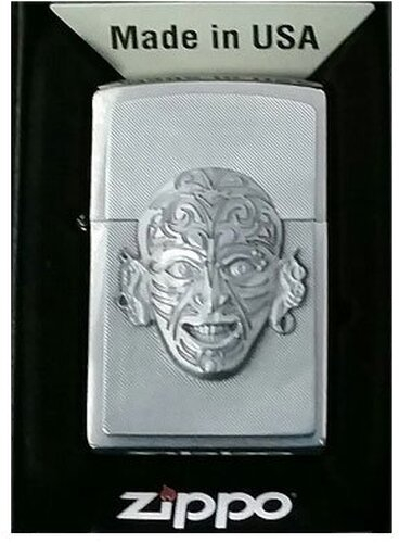 Zippo Feuerzeug Emblem Maske Zippo Feuerzeug Emblem Maske