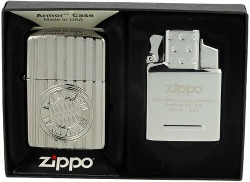 Zippo Feuerzeug FC Bayern Design Limited Edition 487/500 Zippo Feuerzeug FC Bayern Design Limited Edition 487/500