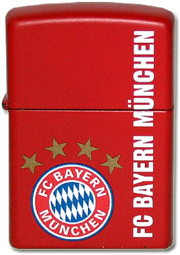 Zippo Feuerzeug FC Bayern Rot Zippo Feuerzeug FC Bayern Rot