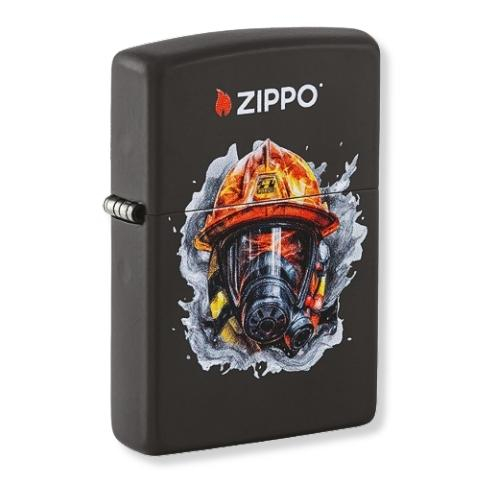 Zippo Feuerzeug Firefighter schwarz matt 60007240 Zippo Feuerzeug Firefighter schwarz matt 60007240