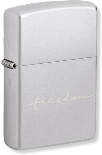 Zippo Feuerzeug Freedom satiniert 60007251